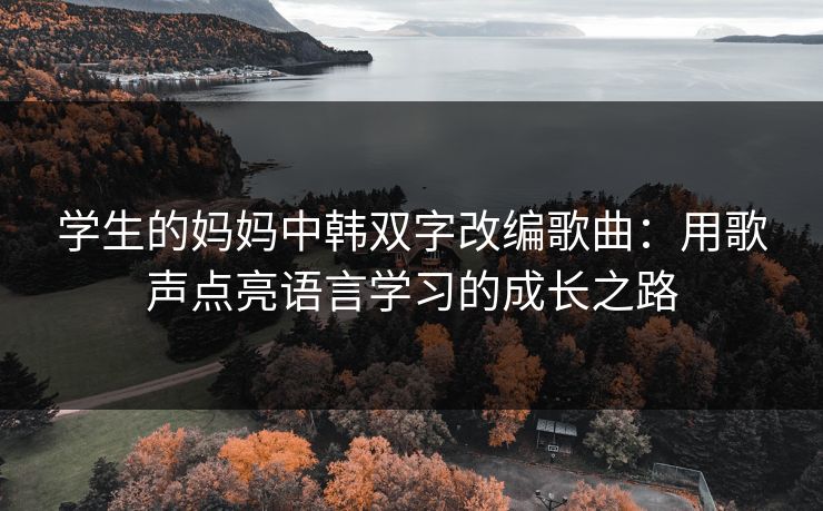 学生的妈妈中韩双字改编歌曲：用歌声点亮语言学习的成长之路